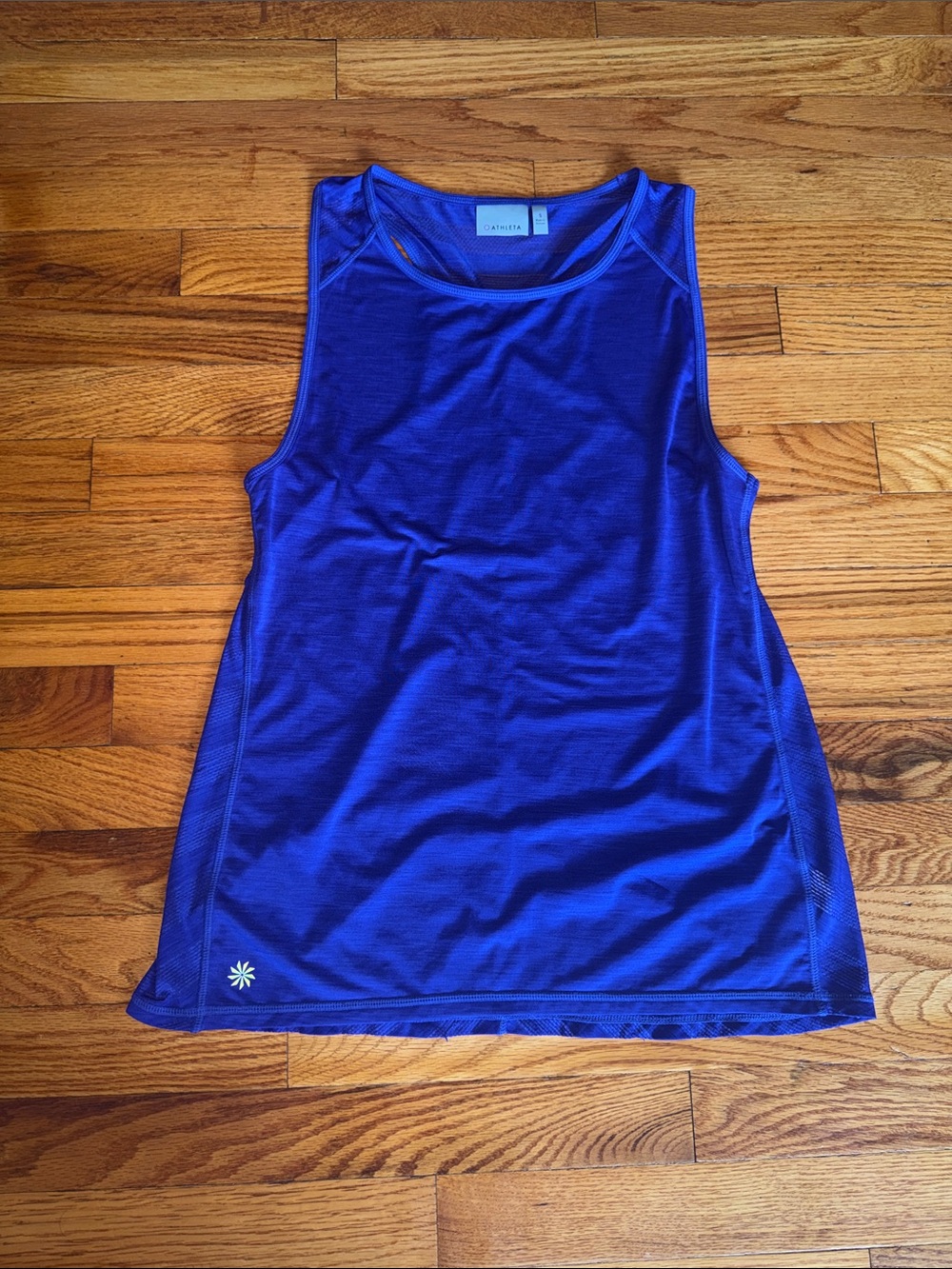 Athleta Mesh Racerback Tank Purple Small